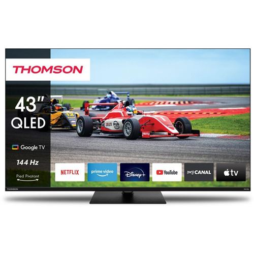 TV QLED Pro Thomson Direct LED 43QG7C14 109 cm Reconditionné