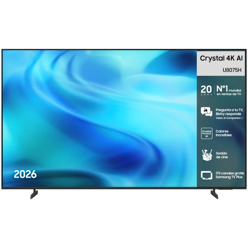 TV Samsung LED TU75U8075HUXXC 75 4K UltraHD 120Hz Smart TV Tizen HDR10 Gaming Hub