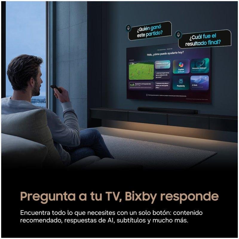 TV Samsung Mini LED UE43M72HAUXXH 43 4K UltraHD 50Hz Smart TV Tizen HDR10