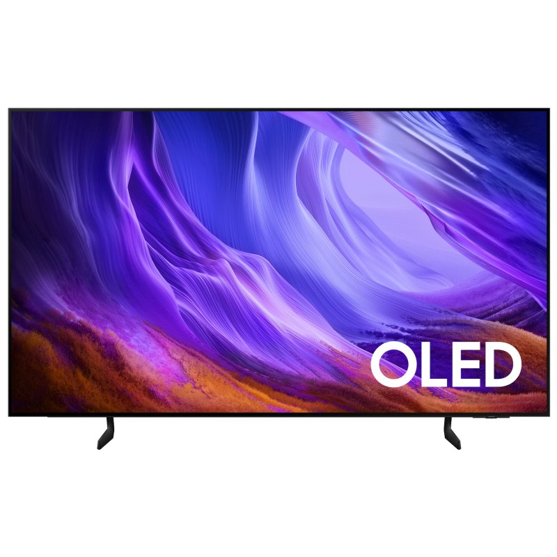 Téléviseur OLED noir SAMSUNG 65 164 cm Ultra HD 3840 x 2160 Tizen™ Wi‑Fi 6 intégré DVB T2 C S2