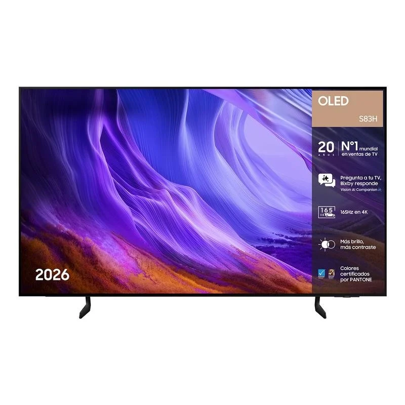 TV Samsung OLED S83H 55 4K UltraHD 120Hz Smart TV Tizen HDR10 Dolby Atmos Vision AI Gaming