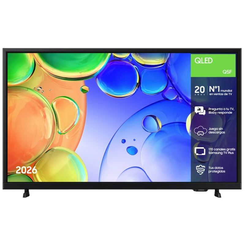 TV Samsung QLED TQ32Q5FAAUXSP 32 Full HD 50Hz Smart TV Tizen Quantum HDR10