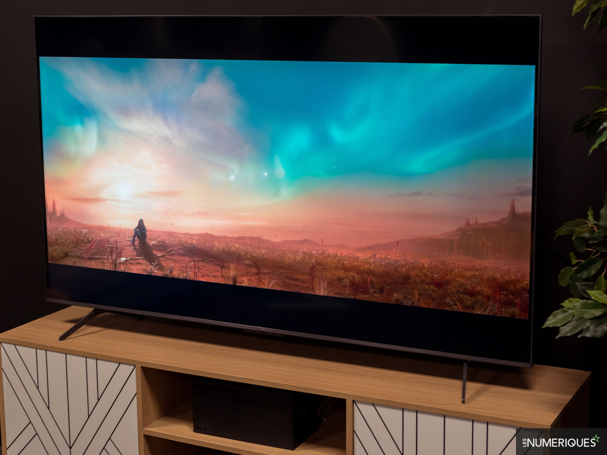 Technologie QLED et QD-Mini-LED sur écran TV 55 pouces en 2026