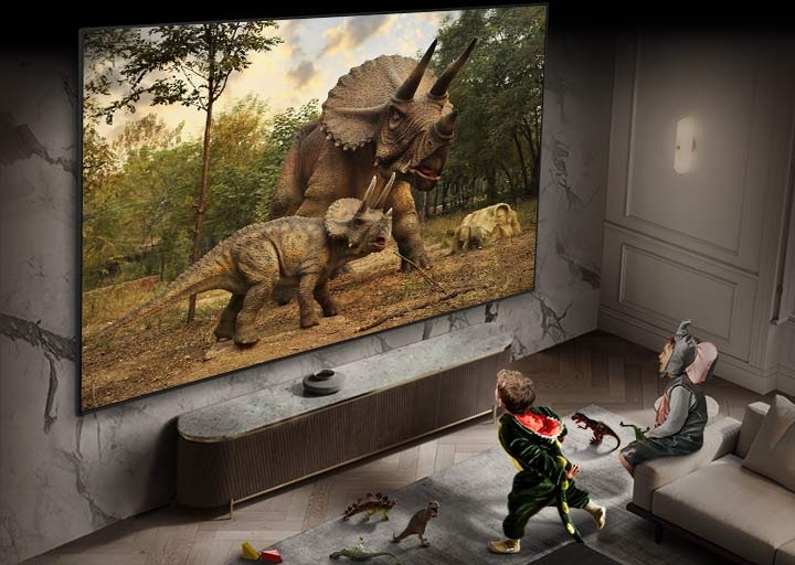 OLED en salle sombre — noirs absolus pour le cinéma