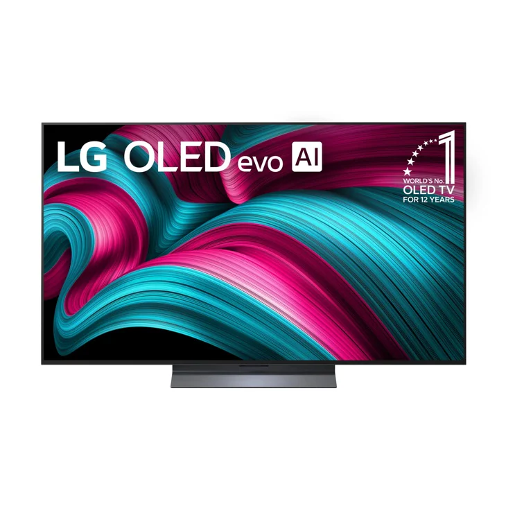 LG OLED C5 en ambiance gaming — réponse rapide et VRR actif